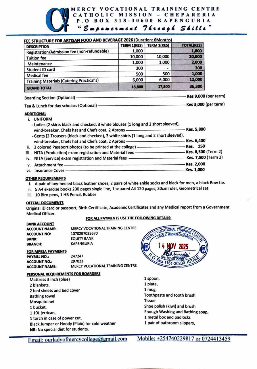 Materials Fee