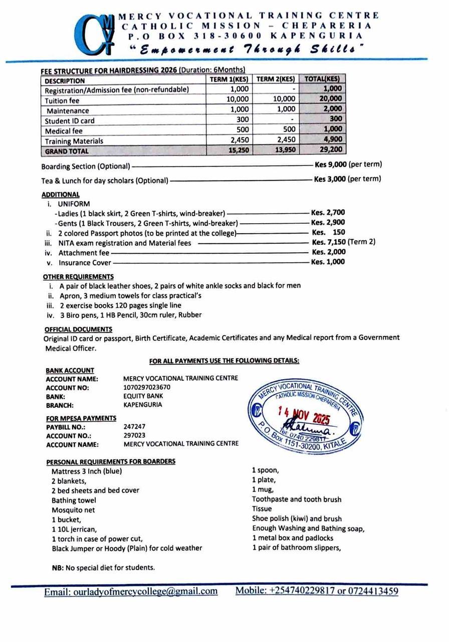 Uniform Fee